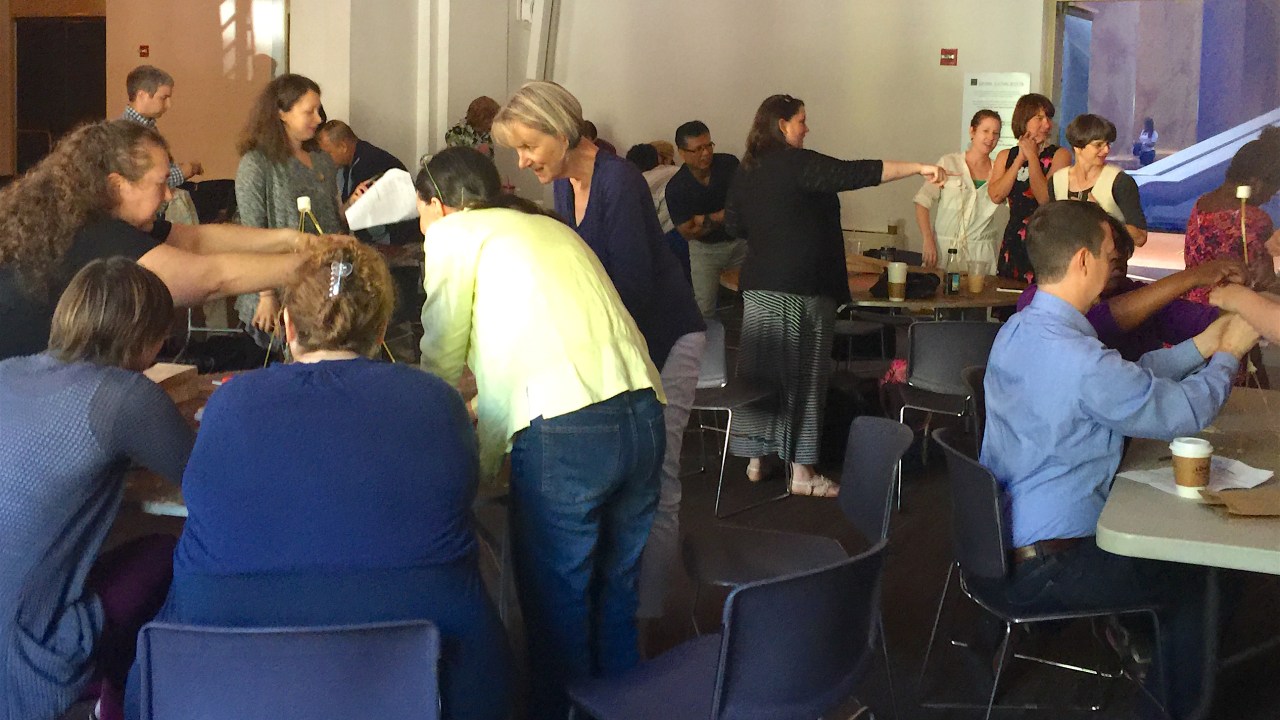 AAM Group work at the Building Museum