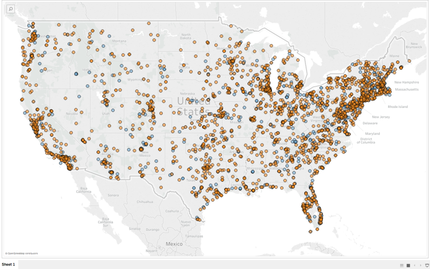 US Map of Museums