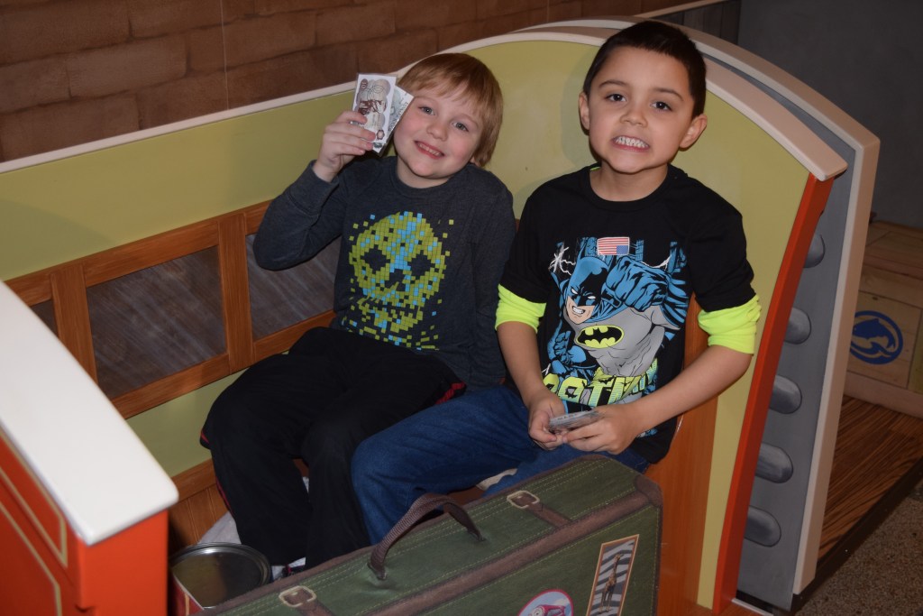 Children playing at the Reading Public Museum