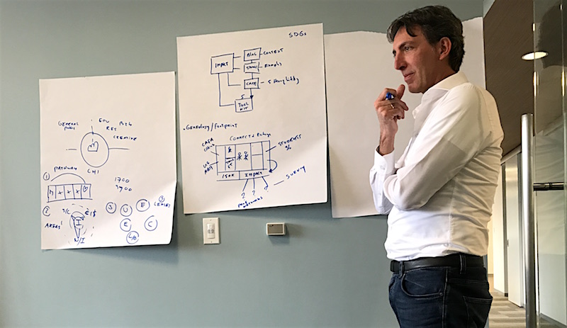 Harry Verwayen, Deputy Director of Europeana, at the AAM offices