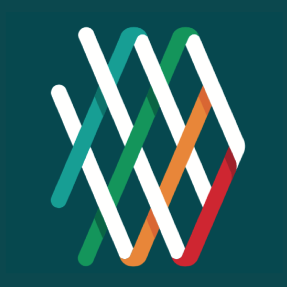 AAM Logo on dark green background