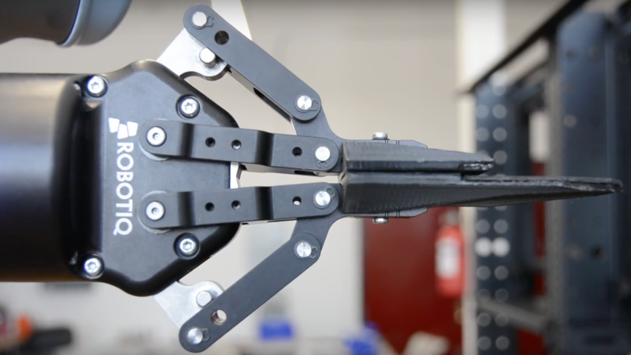 An image of a robot arm used for manufacturing