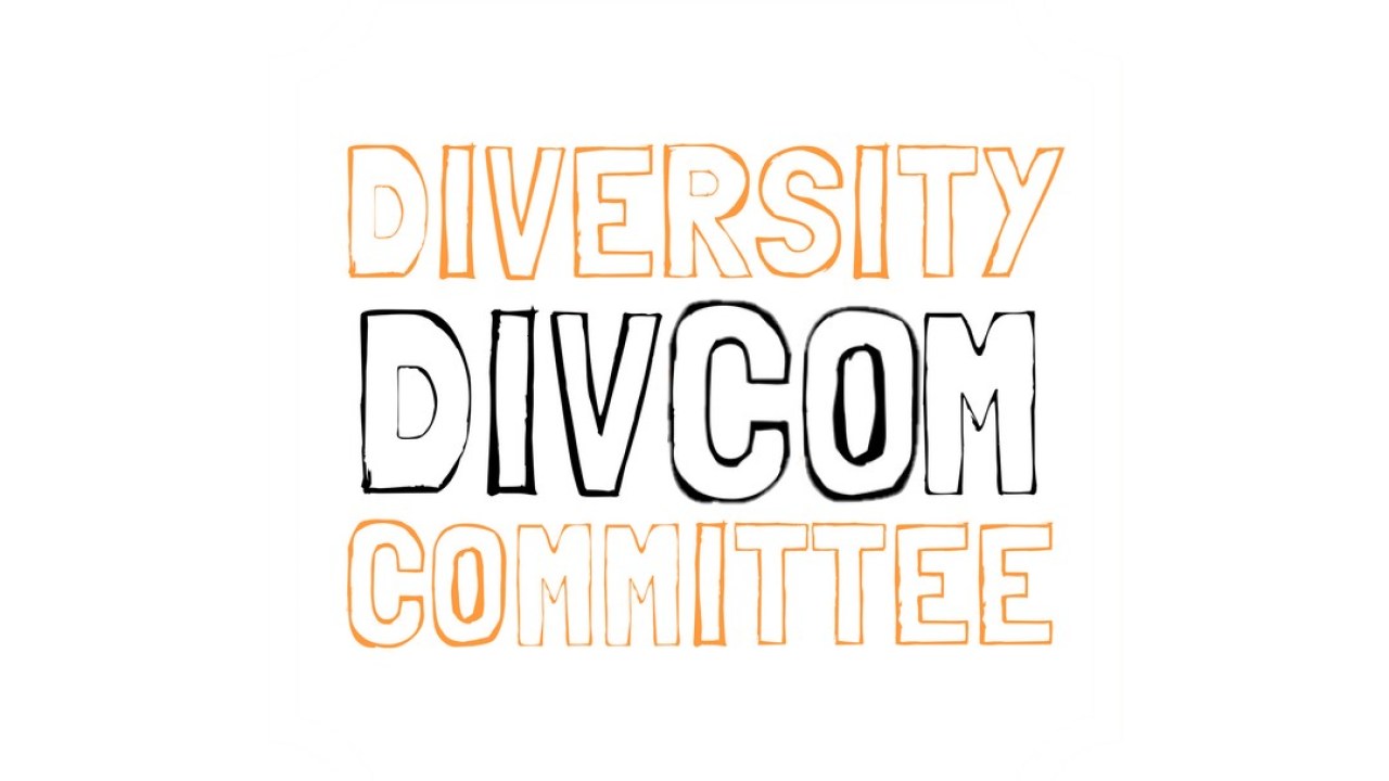 An image of the Diversity Committee logo on a white background.