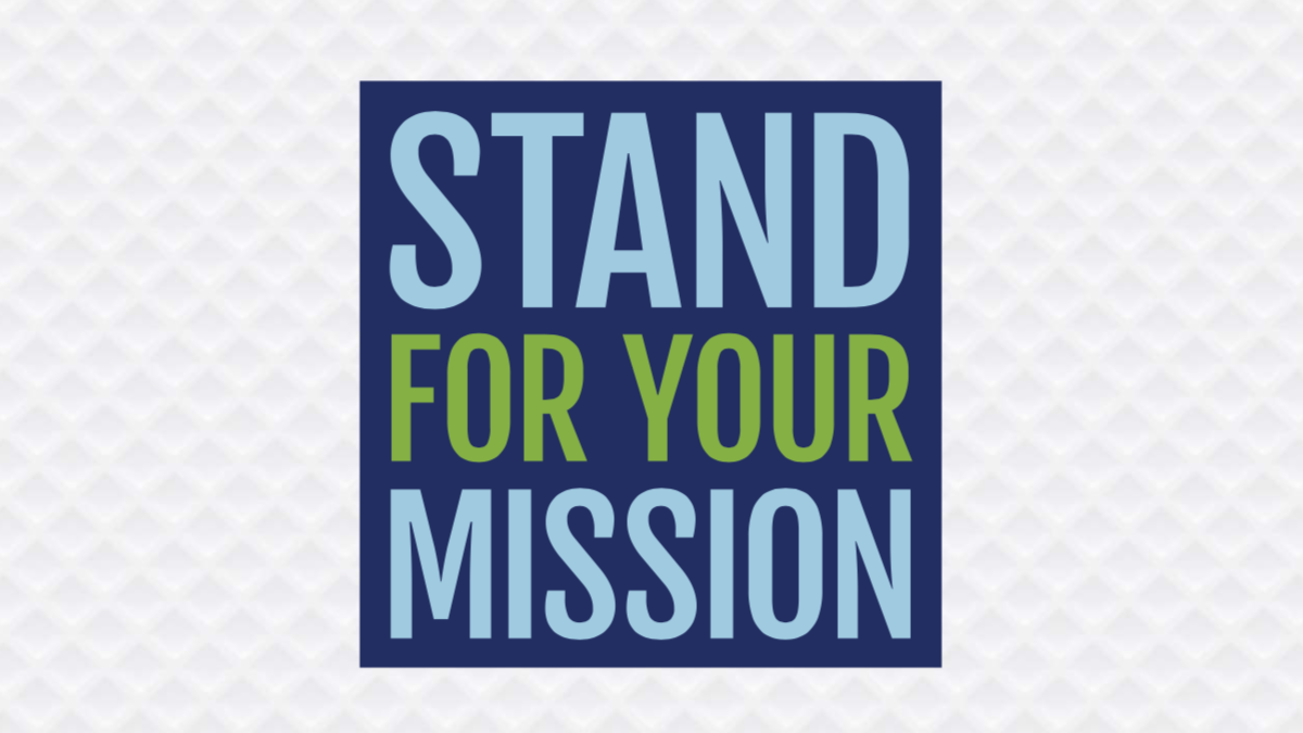 Graphic: Stand for your Mission report cover