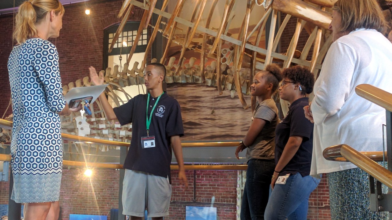 Students in NBWM High School Apprentice Program
