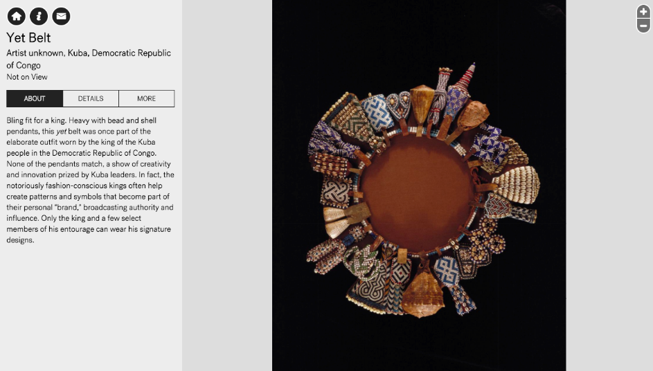 Image of a Yet Belt in the museums online collections database.