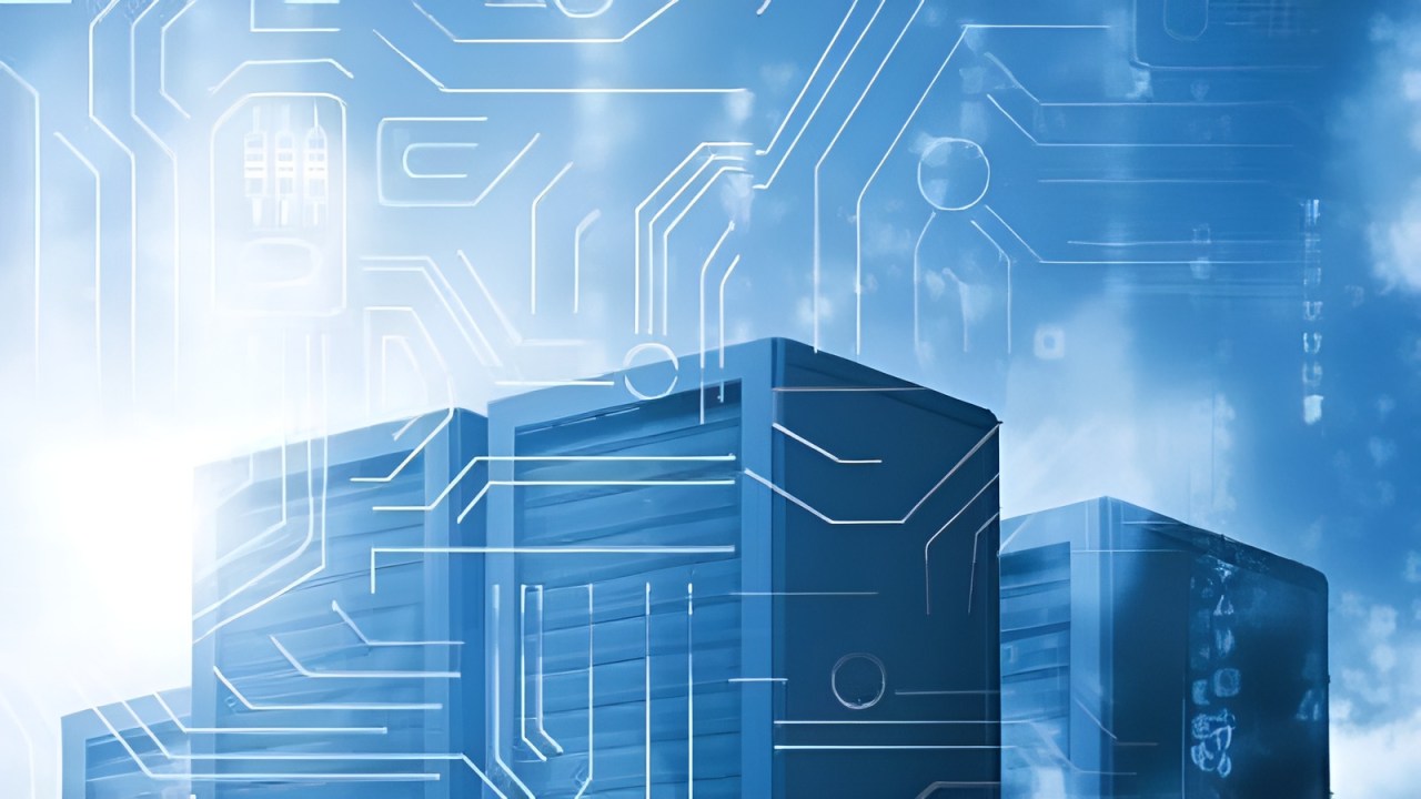 Image of a server farm