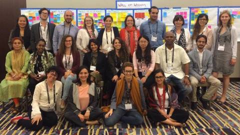Group photo of Getty Fellows.
