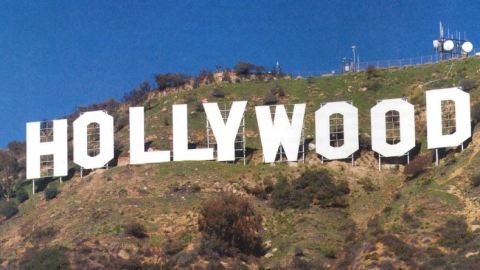 Image of the Hollywood sign.