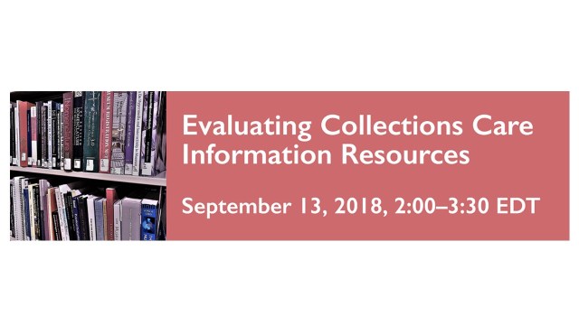 Logo for Evaluating Collections Information Resources