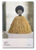 View of the front cover of the Pulitzer Arts Foundation Newsletter with the image of a straw and figure standing on a plinth. 
