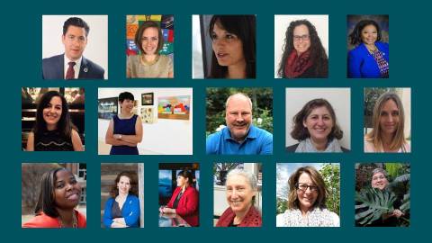Head shot photos of EdCom task force members