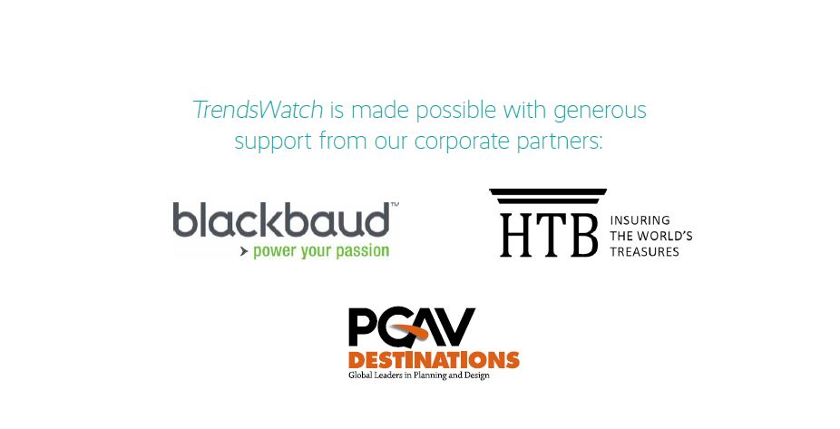 Blackbaud, HTB and PGAV Destinations logos