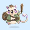 CryptoKitties are digital collectables tracked and sold on the Etherium blockchain.