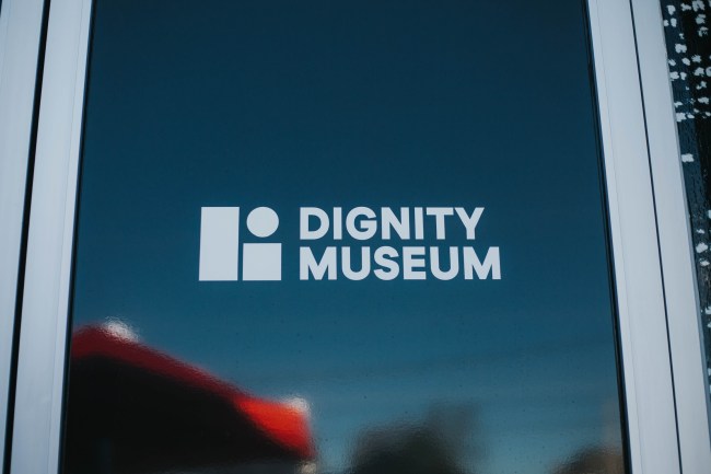 The logo for Dignity Museum
