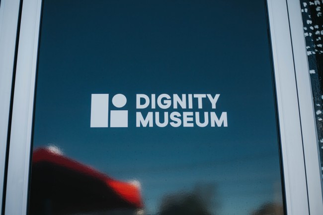 The logo for Dignity Museum
