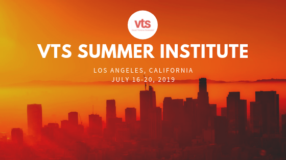 Visual thinking strategies summer institute banner