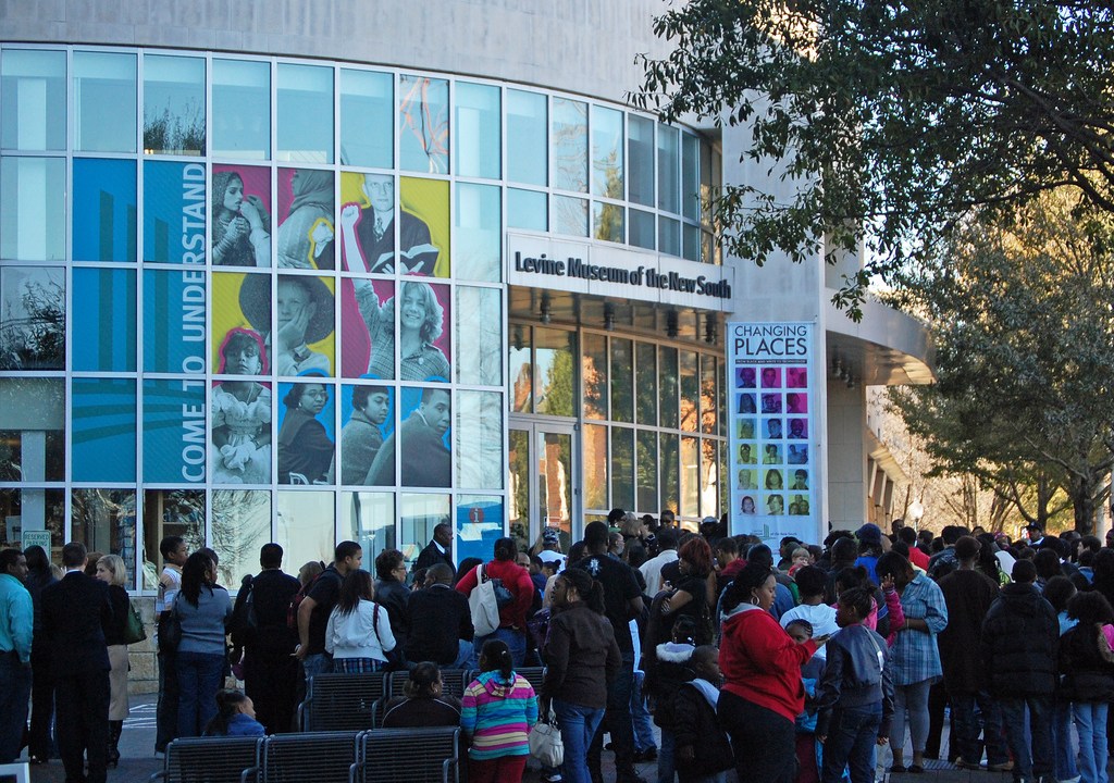 Facade of the Levine Museum of the New South