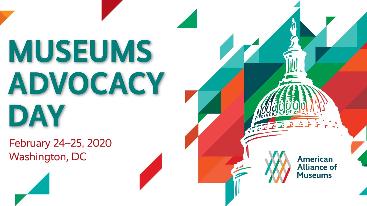 Museums Advocacy Day 2020 Graphic