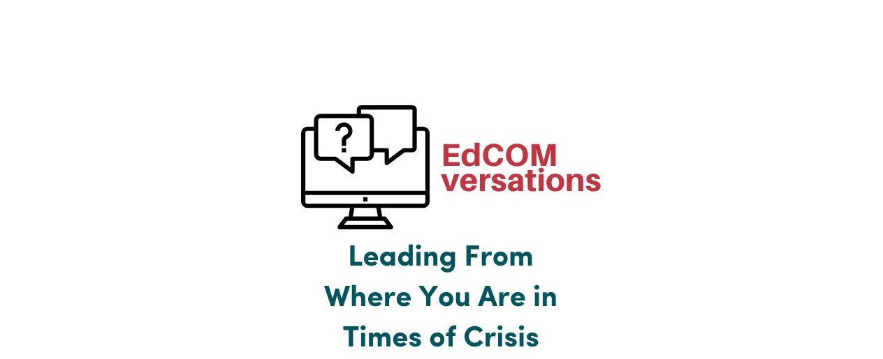 Webinar title with picture of computer