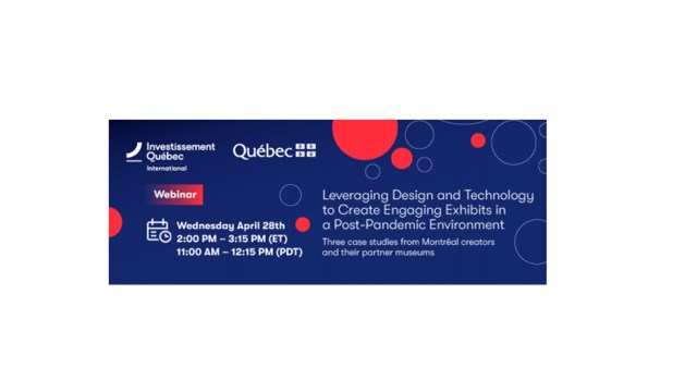 Leveraging design and technology invitiation (white text on blue background)