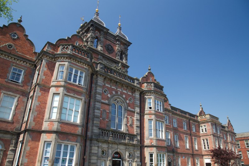 Exterior of an ornate historic building