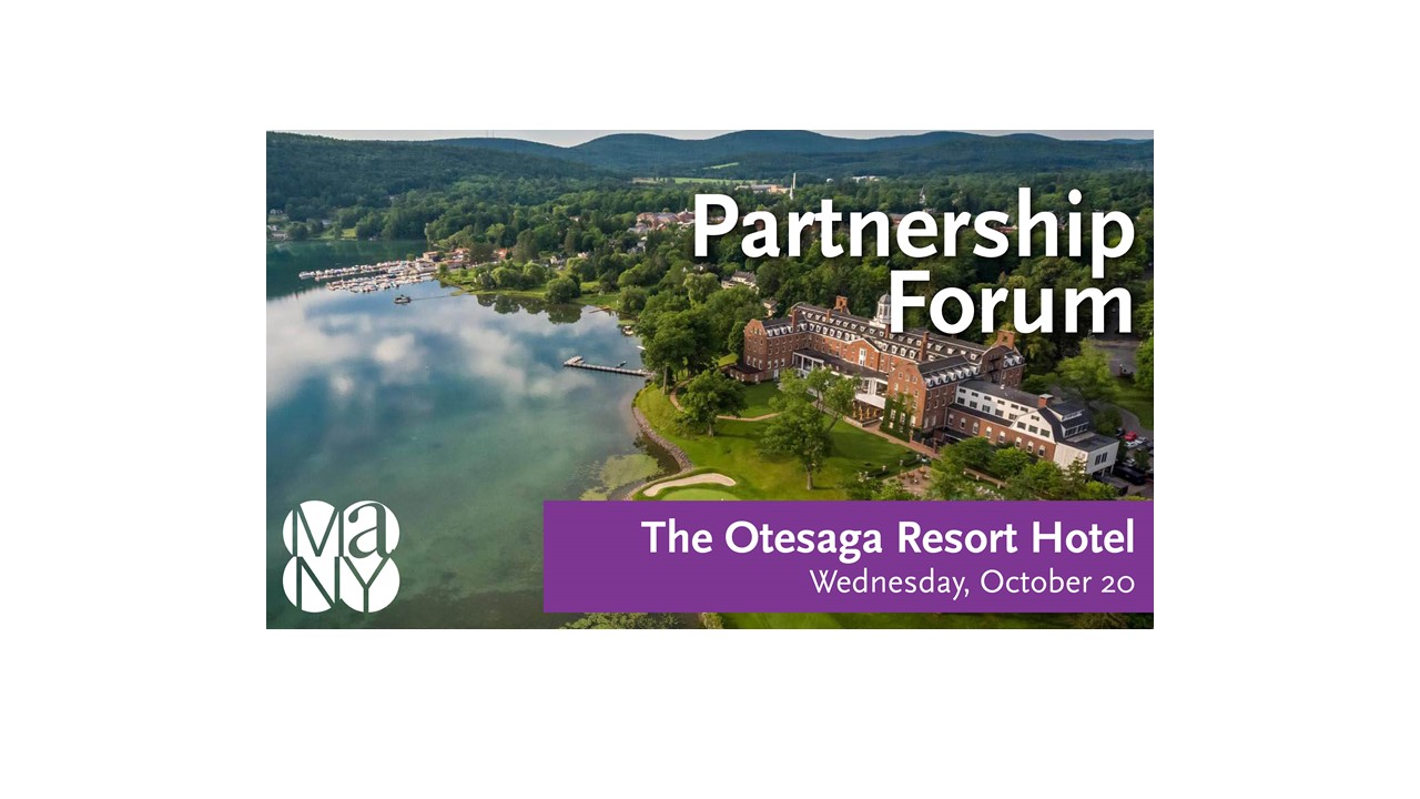 aerial shot of Otesaga Resort & Hotel