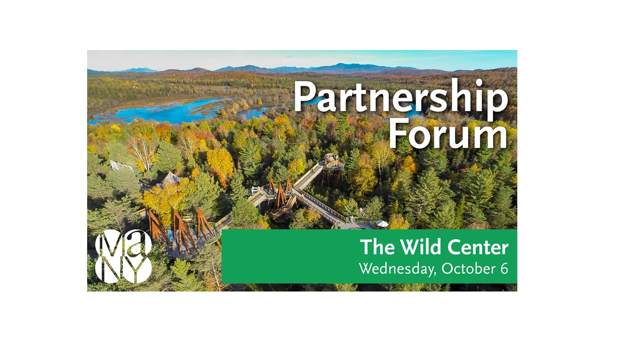 Arial view of The Wild Center