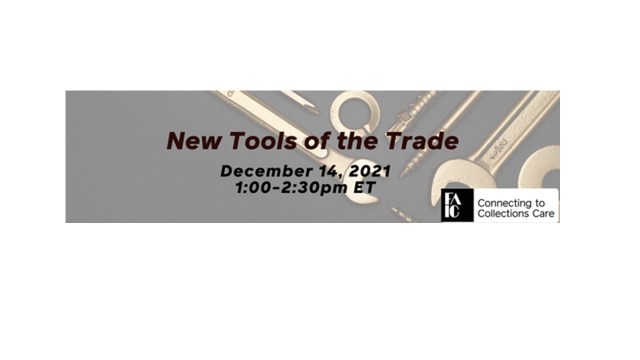 New Tools of the Trade December 14, 2021