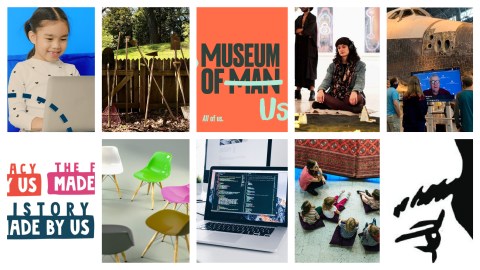 A grid of images representing each of the top 10 posts