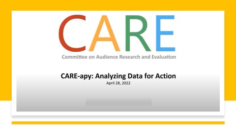 Title slide for CARE-apy: Analyzing Data for Action