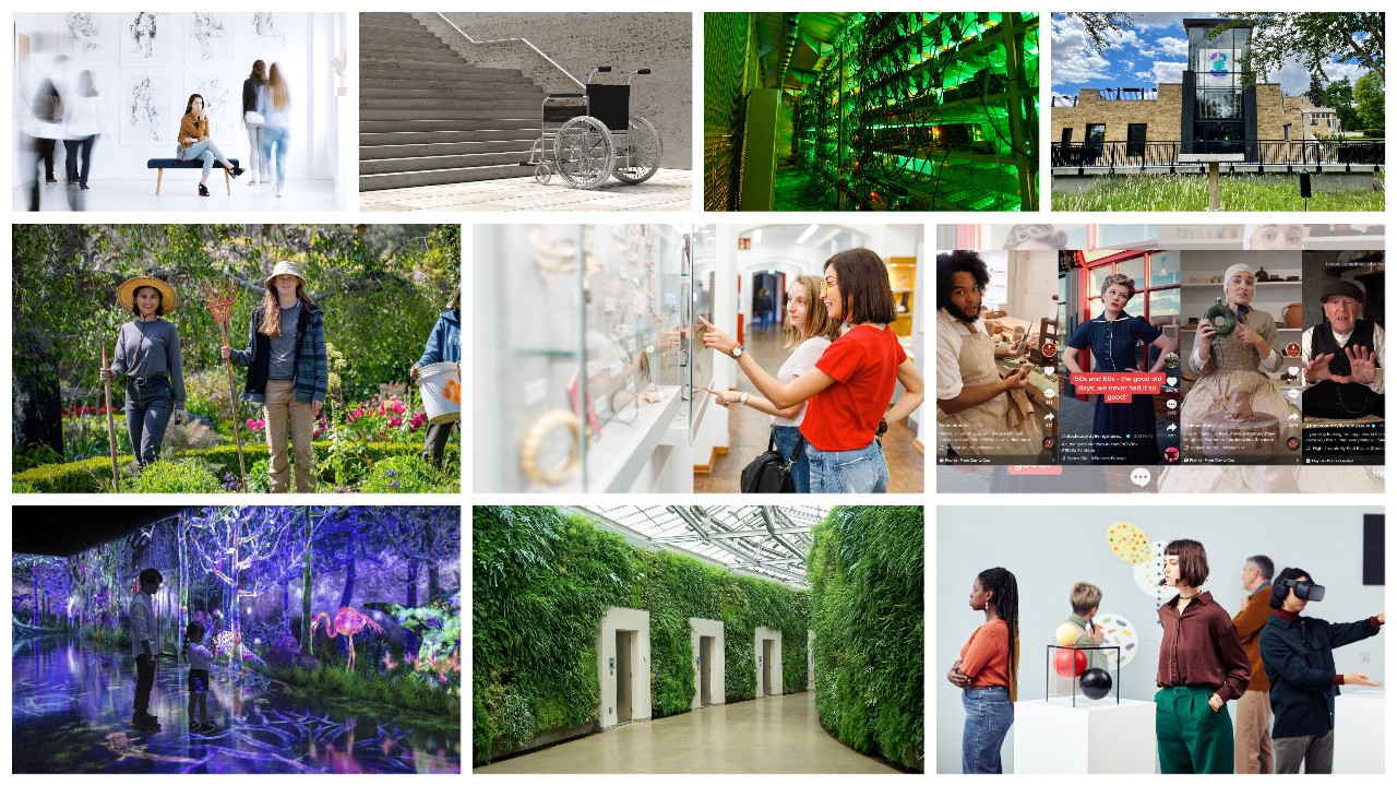 A grid of ten photos representing the most popular posts