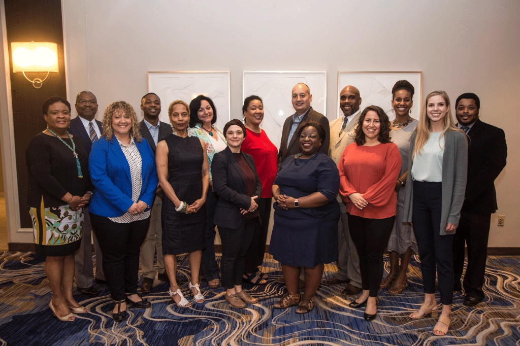 a group photo of the Facing Change Fellows