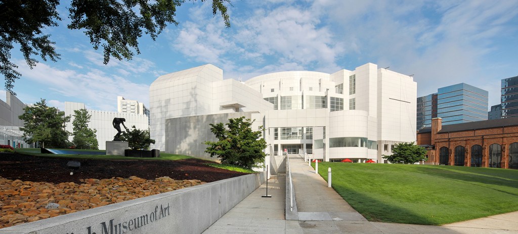 Exterior of the High Museum building