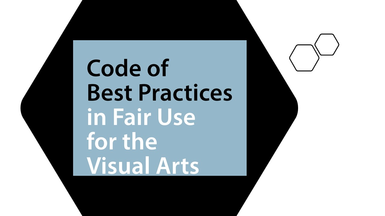 Screenshot of the Code of Best Practices in Fair Use for the Visual Arts PDF.