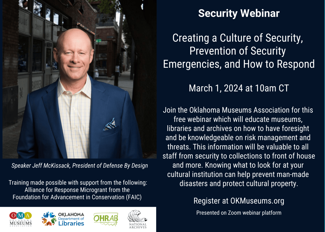 Security Webinar on Creating a Culture of Security, Prevention of ...