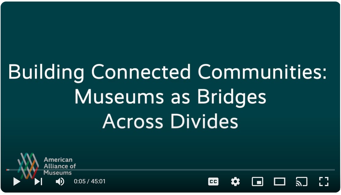 Screenshot of the Building Connected Communities session
