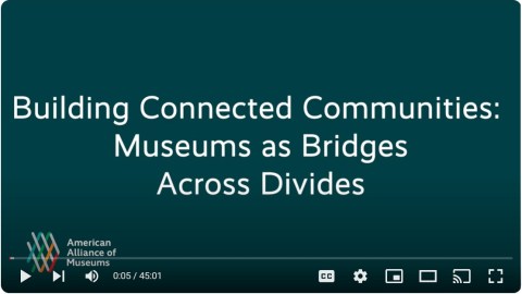 Screenshot of the Building Connected Communities session