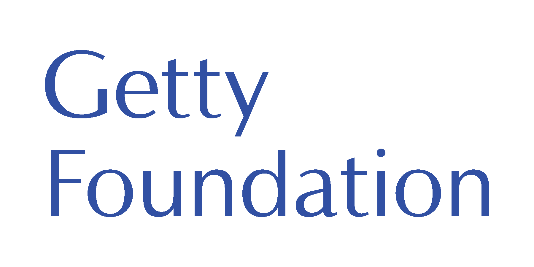 Getty foundation logo