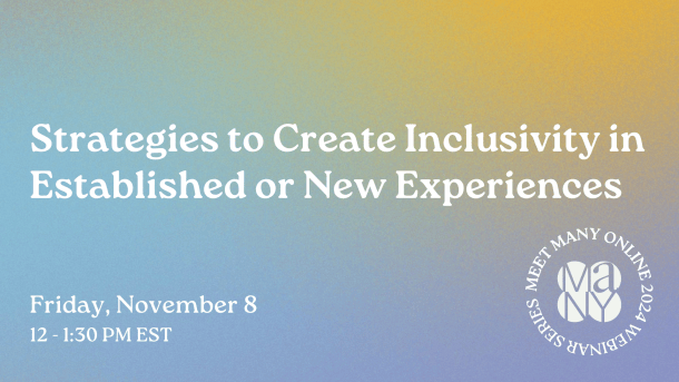 Strategies to Create Inclusivity in Established or New Experiences ...