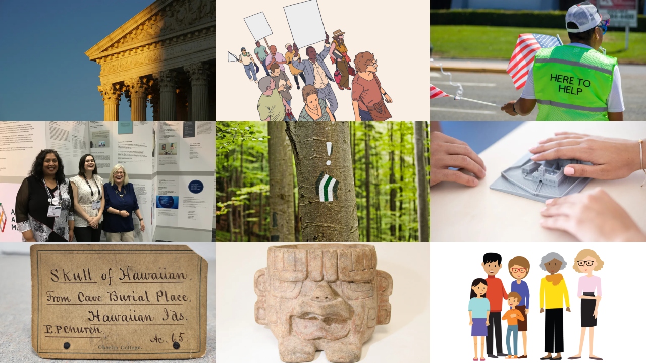 A grid of photos representing the top ten posts