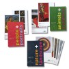 View of various educational resource packets including for People and Portraits, Animals and Creatures, and Nature and Landscape.
