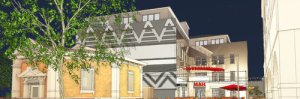 Rendering of the future Abbott Square development.