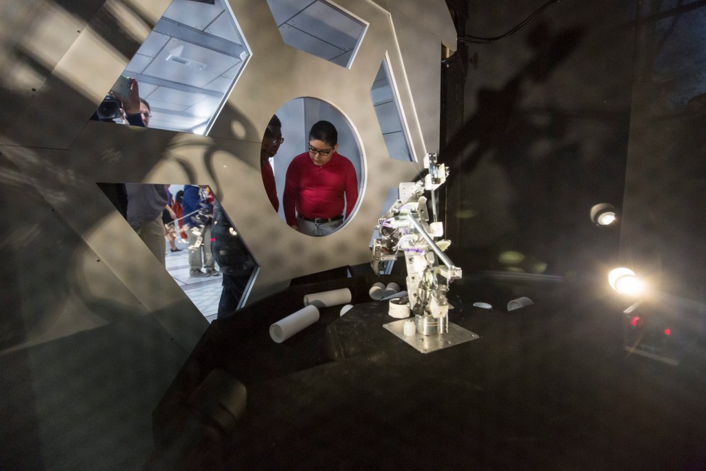 Kids exploring Space Place