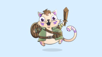 CryptoKitties are digital collectables tracked and sold on the Etherium blockchain.