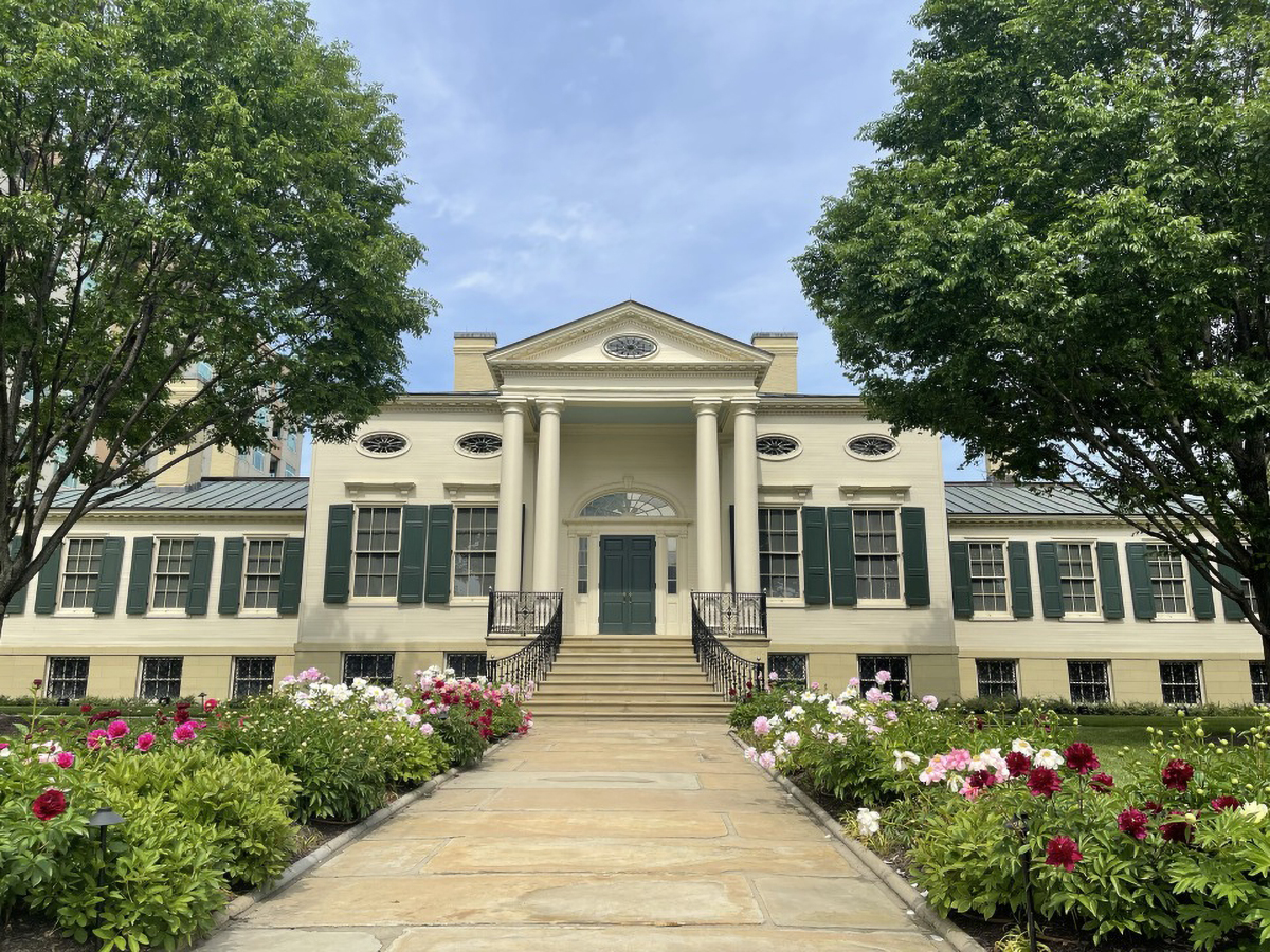 A Federal-style building